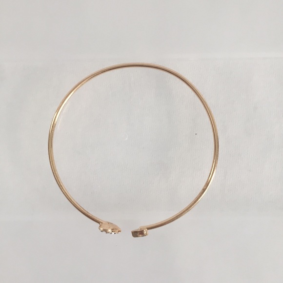 Open Hearts Bangle Bracelet - Picture 2 of 5